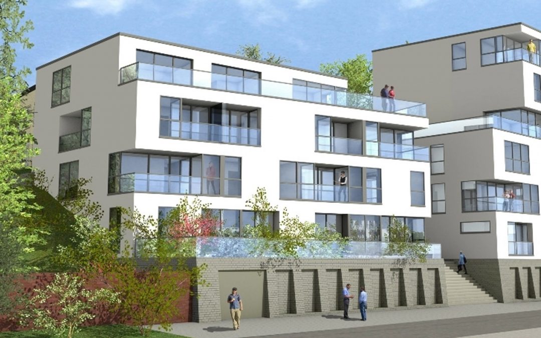 Nachverdichtung der Elbtreppe