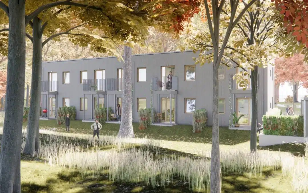 Wohnbebauung am Ladenbeker Furtweg