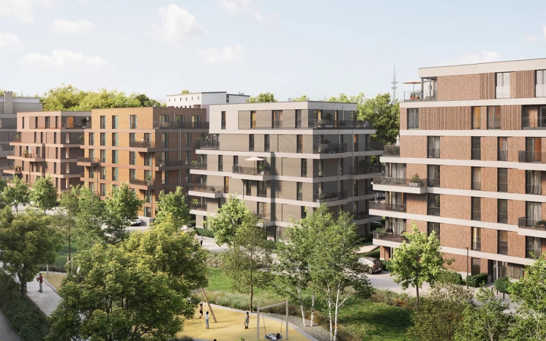 Hamburg. Bramquartier.